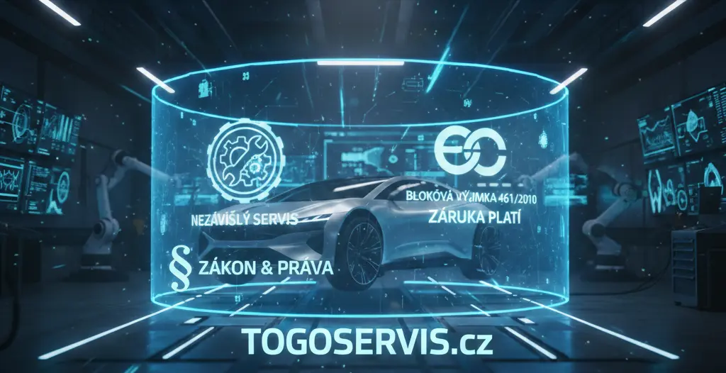 Bloková výjimka: Servis vozu v záruce